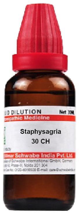 Dr Willmar Schwabe India Staphysagria Dilution 30 CH